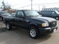 2008 Black Ford Ranger XL Regular Cab  photo #3