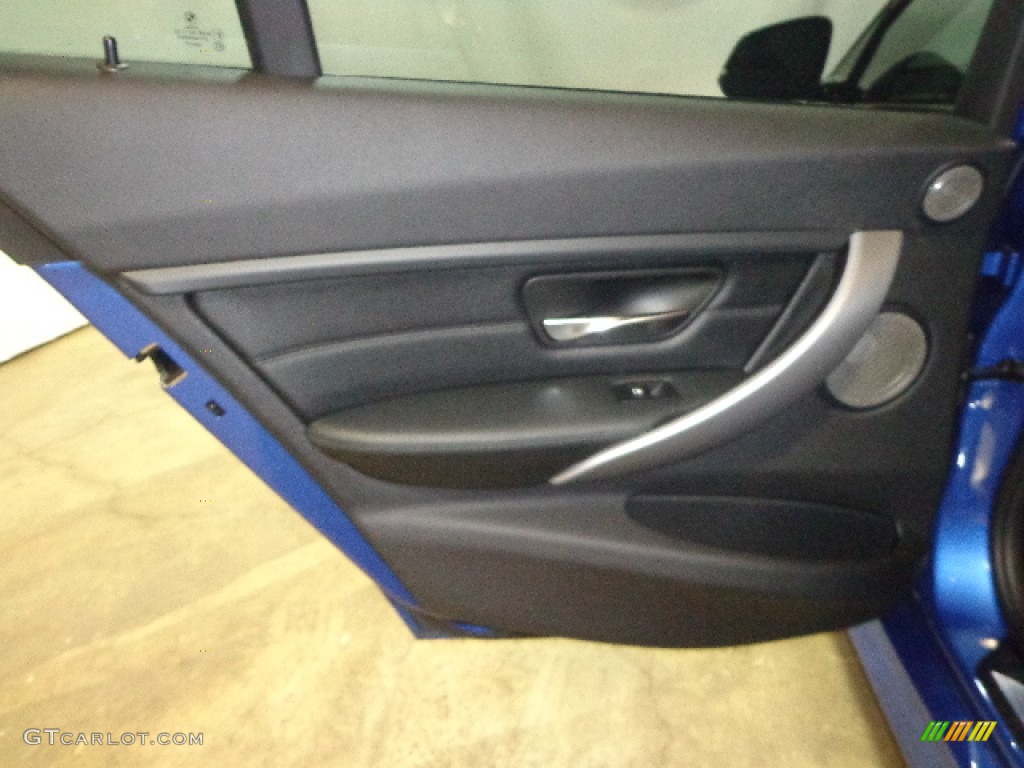 2013 3 Series 335i xDrive Sedan - Estoril Blue / Black photo #24
