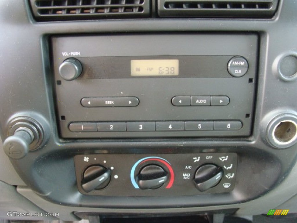 2008 Ranger XL Regular Cab - Black / Medium Dark Flint photo #11