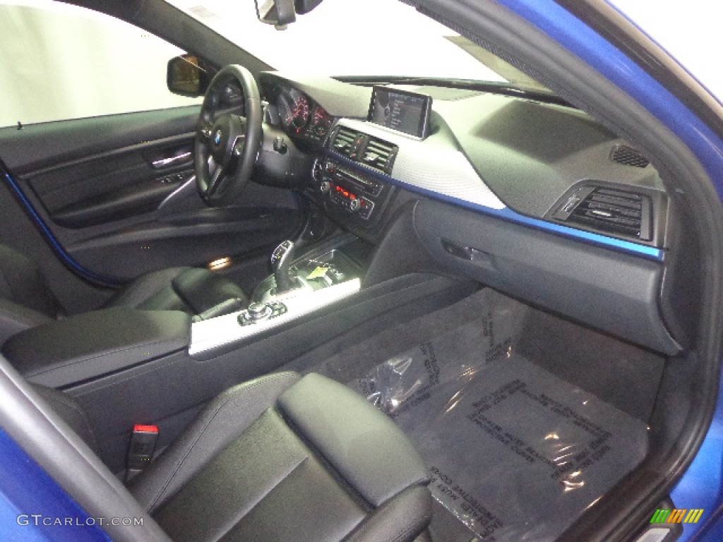 2013 3 Series 335i xDrive Sedan - Estoril Blue / Black photo #33