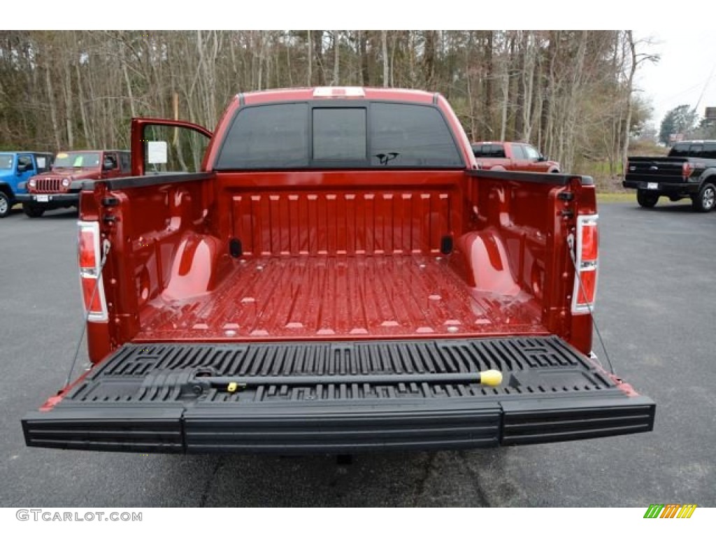 2014 F150 XLT SuperCrew 4x4 - Ruby Red / Pale Adobe photo #16