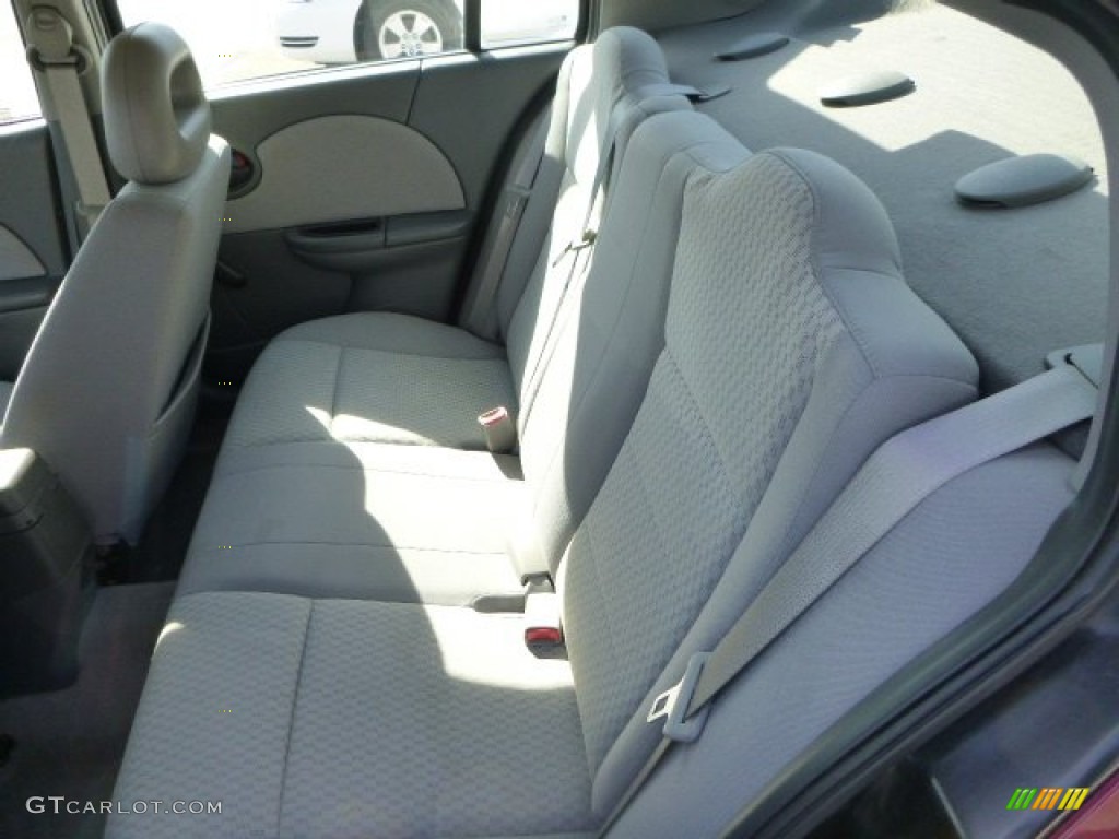 2007 ION 2 Sedan - Berry Red / Gray photo #8