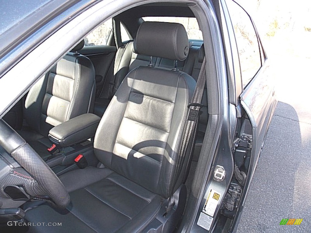 2008 A4 2.0T Special Edition quattro Sedan - Quartz Grey Metallic / Black photo #11