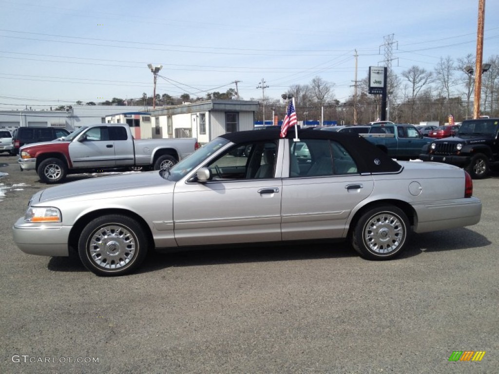 2004 Grand Marquis GS - Silver Birch Metallic / Light Flint photo #18