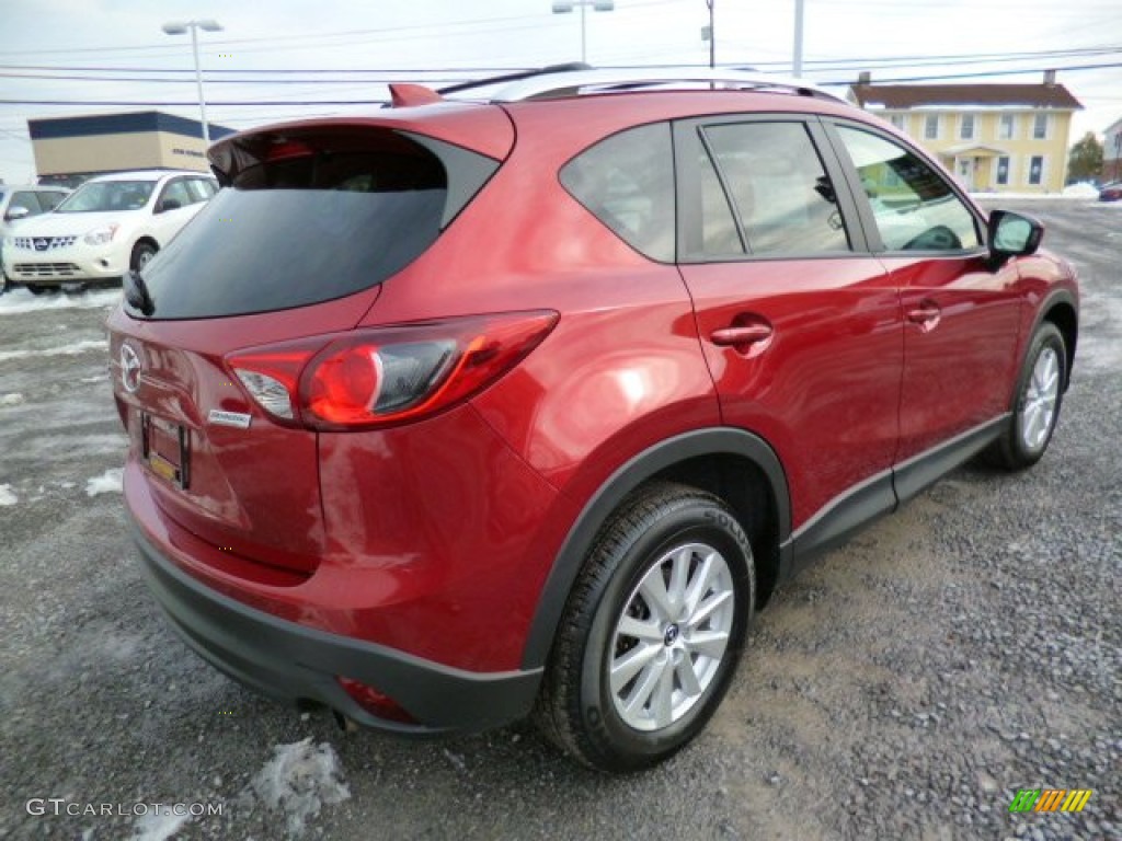 2013 CX-5 Grand Touring - Zeal Red Mica / Sand photo #11