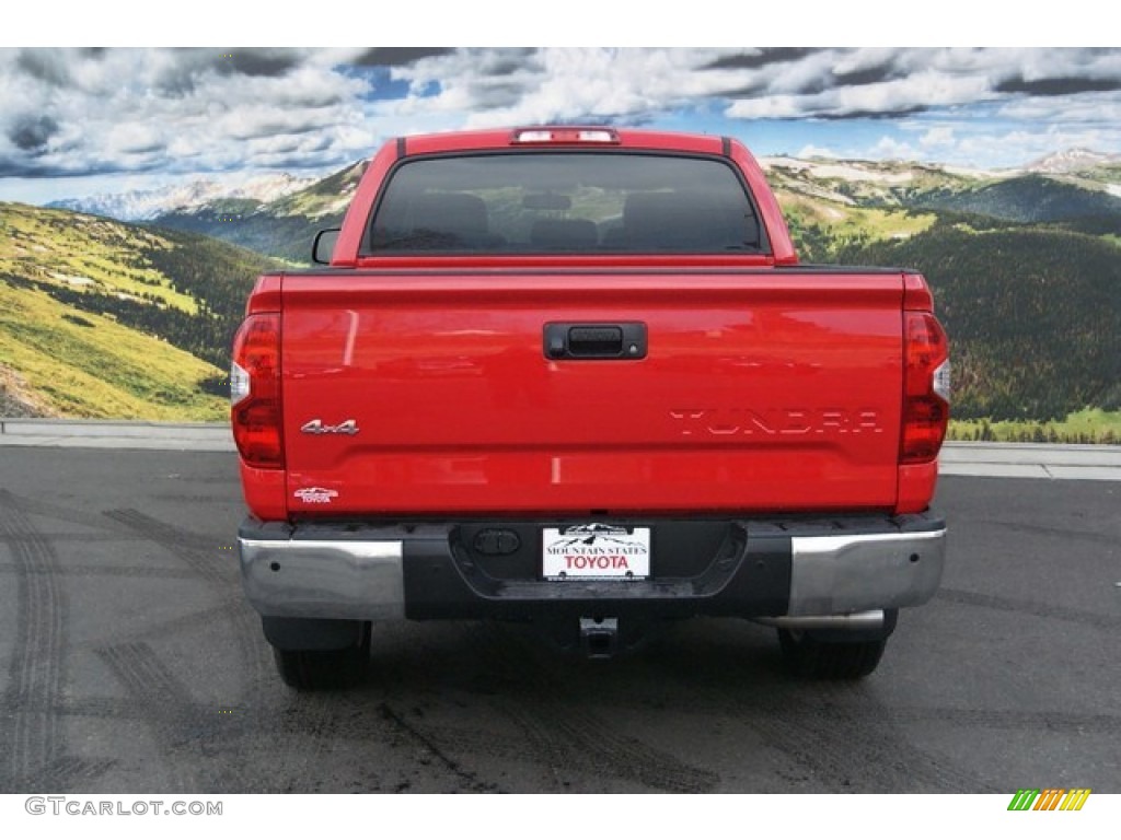 2014 Tundra Limited Crewmax 4x4 - Radiant Red / Black photo #4