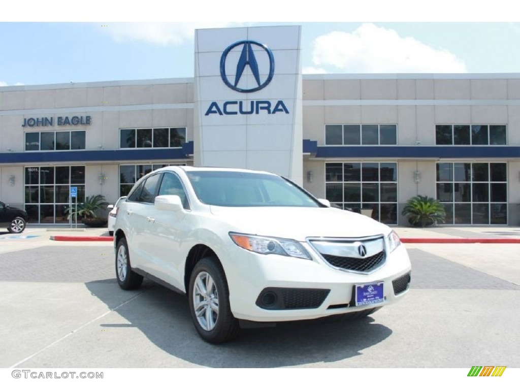 White Diamond Pearl Acura RDX