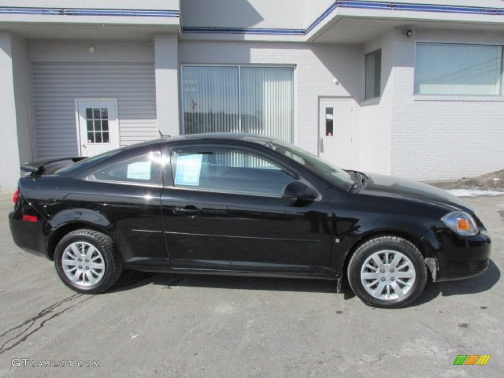 2009 Cobalt LT Coupe - Black / Ebony photo #2