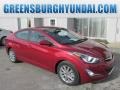 Red - Elantra SE Sedan Photo No. 1