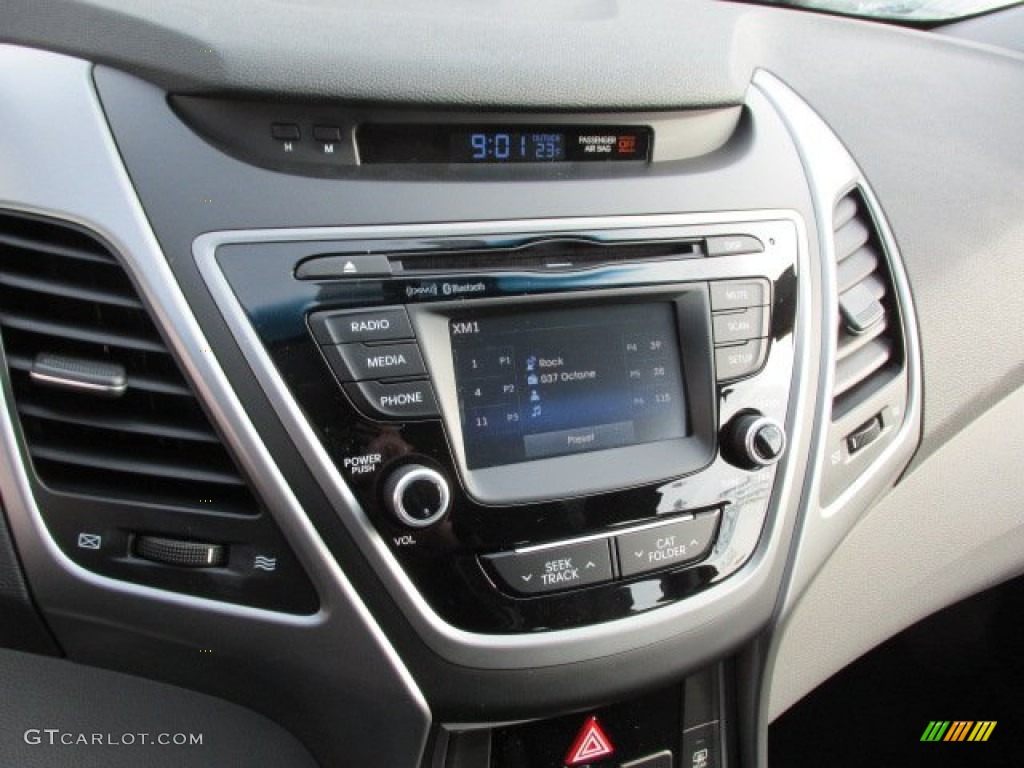 2014 Elantra SE Sedan - Red / Gray photo #12