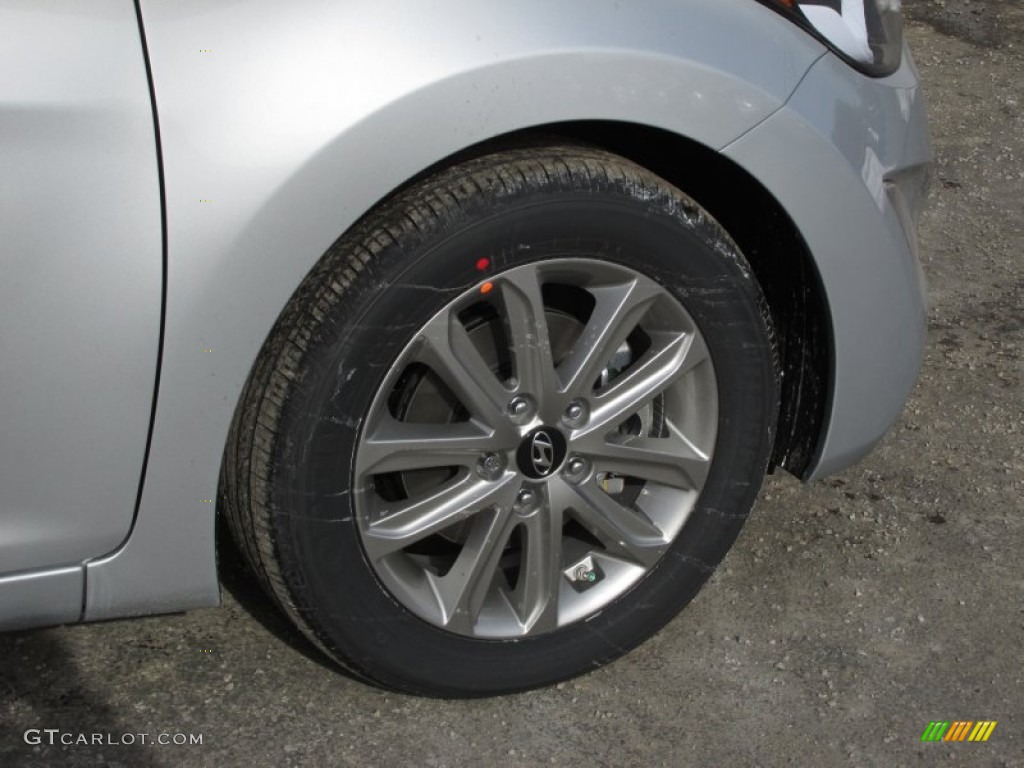 2014 Elantra SE Sedan - Silver / Gray photo #3