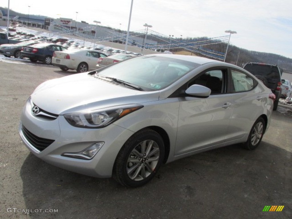 2014 Elantra SE Sedan - Silver / Gray photo #5