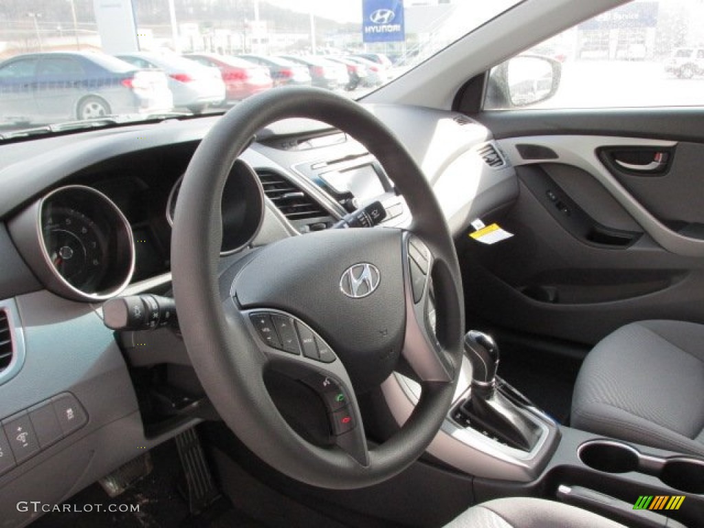 2014 Elantra SE Sedan - Silver / Gray photo #8