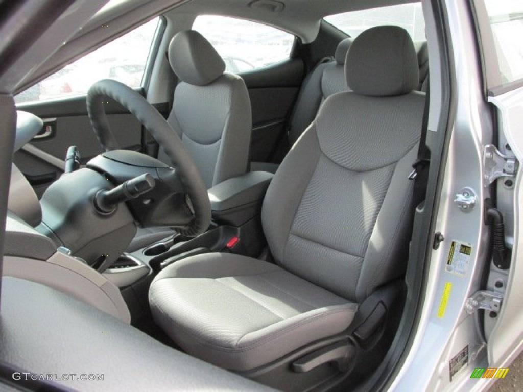 2014 Elantra SE Sedan - Silver / Gray photo #9