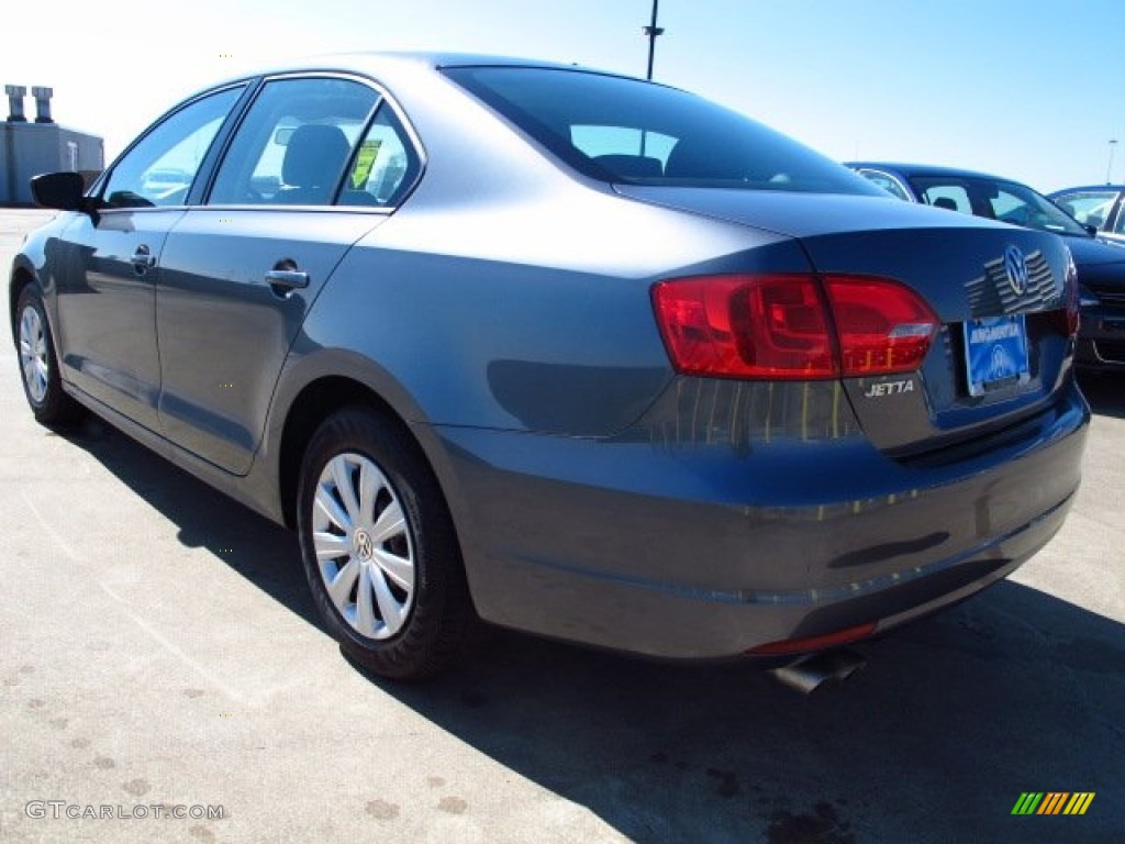 2014 Jetta S Sedan - Platinum Gray Metallic / Titan Black photo #4