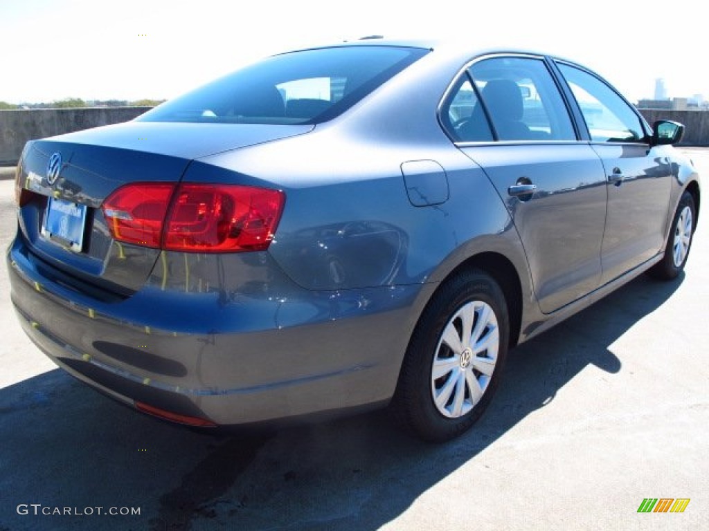2014 Jetta S Sedan - Platinum Gray Metallic / Titan Black photo #6