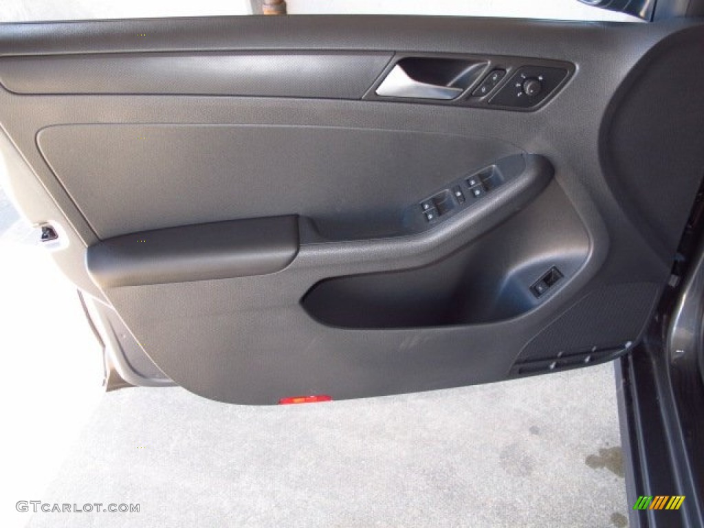 2014 Jetta S Sedan - Platinum Gray Metallic / Titan Black photo #8