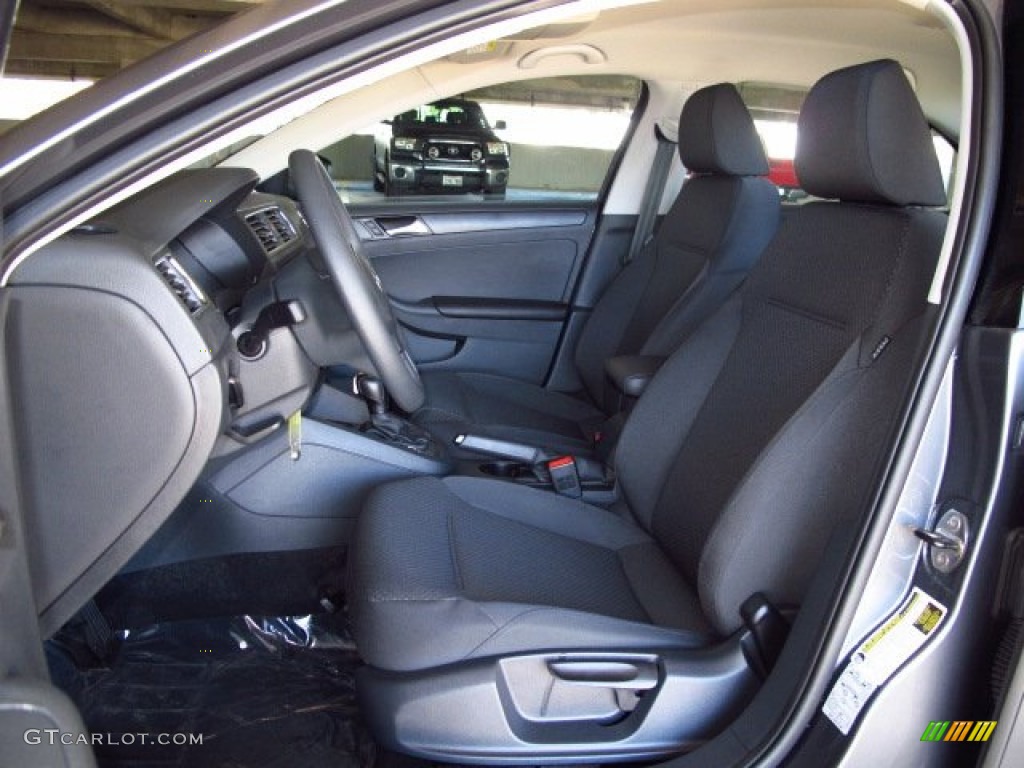 2014 Jetta S Sedan - Platinum Gray Metallic / Titan Black photo #9