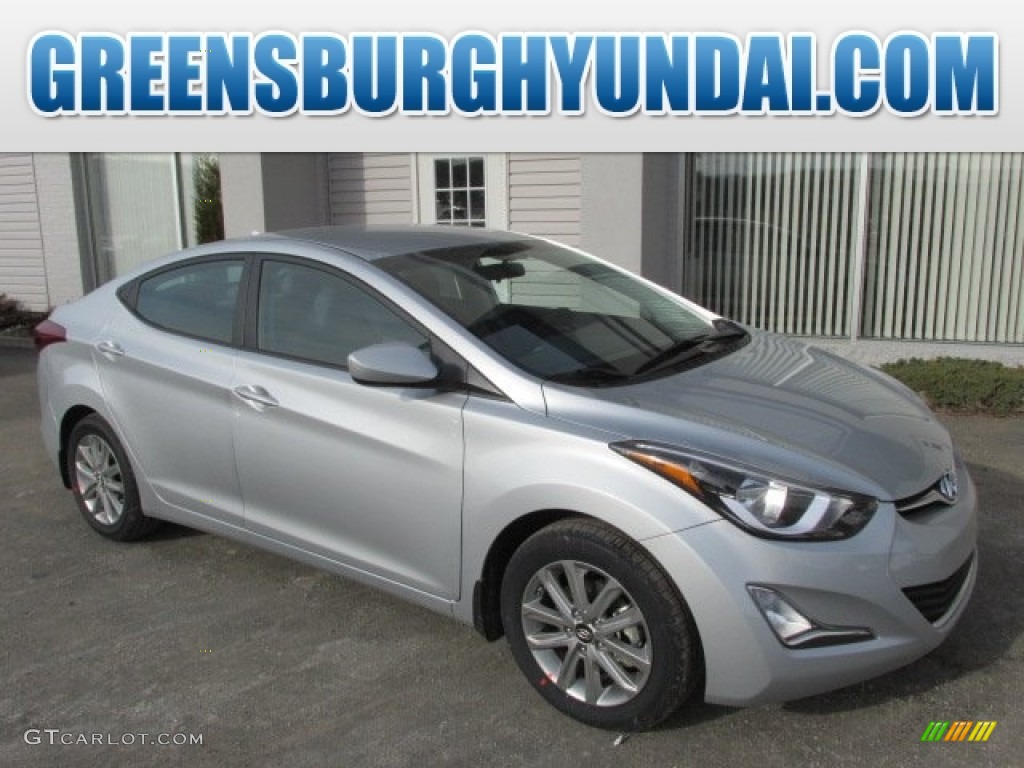 2014 Elantra SE Sedan - Silver / Gray photo #1