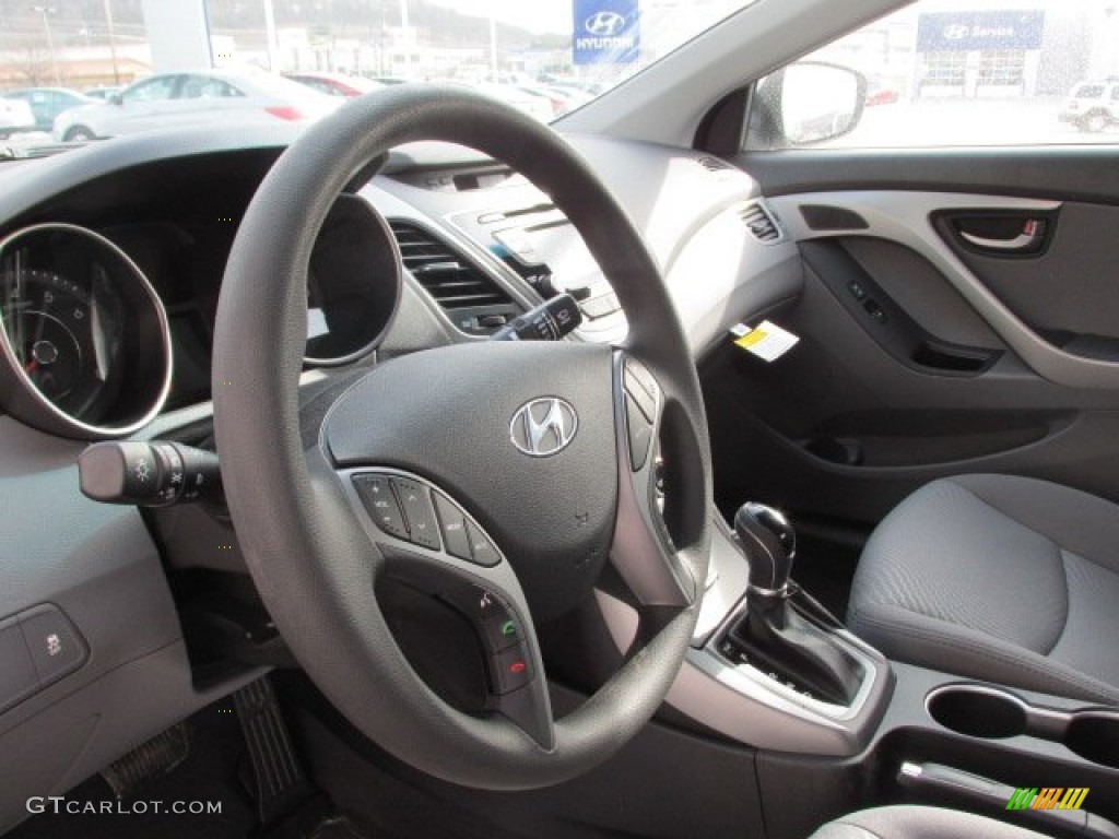 2014 Elantra SE Sedan - Silver / Gray photo #8