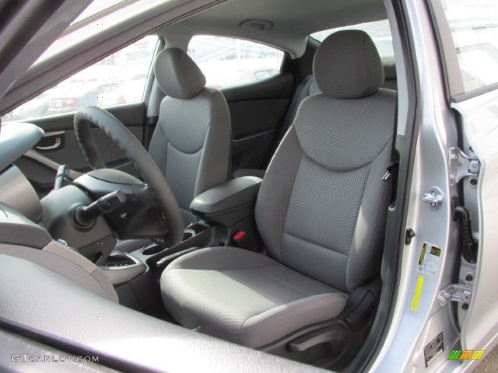 2014 Elantra SE Sedan - Silver / Gray photo #9
