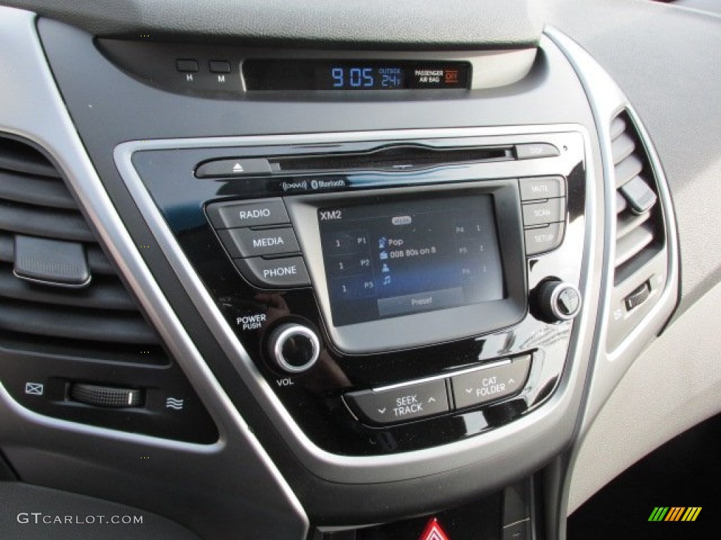 2014 Elantra SE Sedan - Black / Gray photo #12