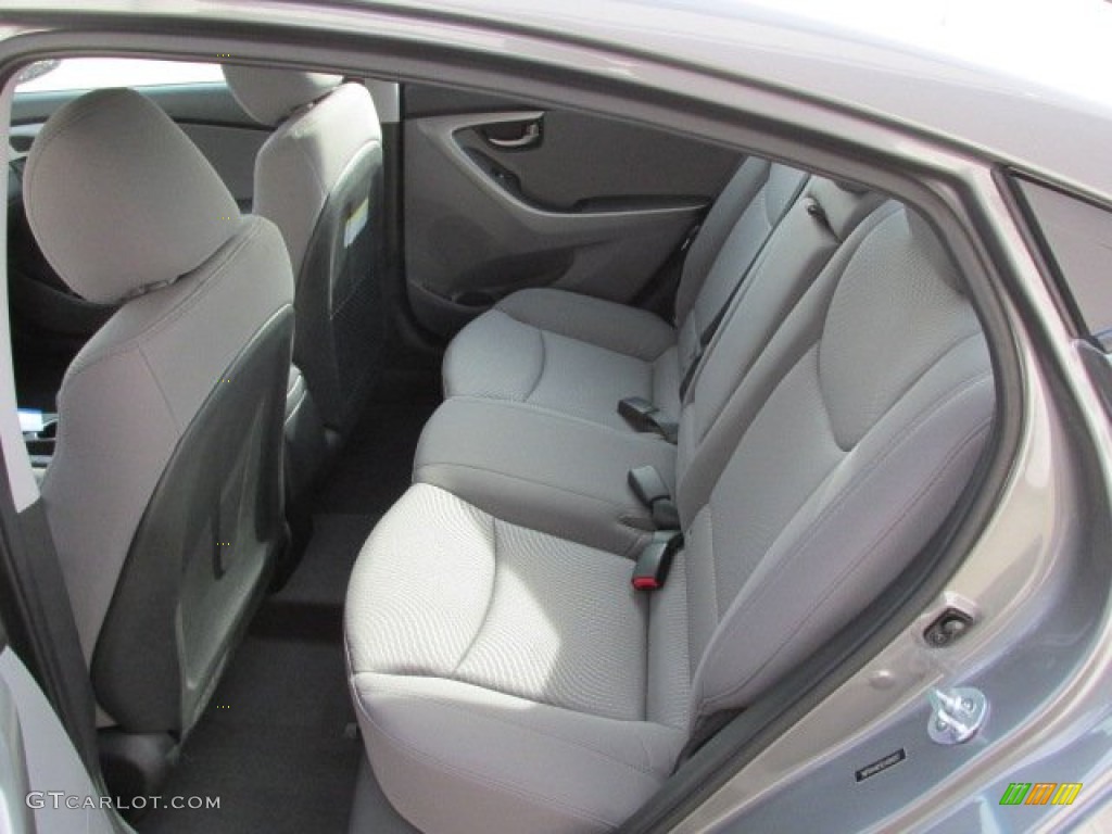 2014 Elantra SE Sedan - Gray / Gray photo #14