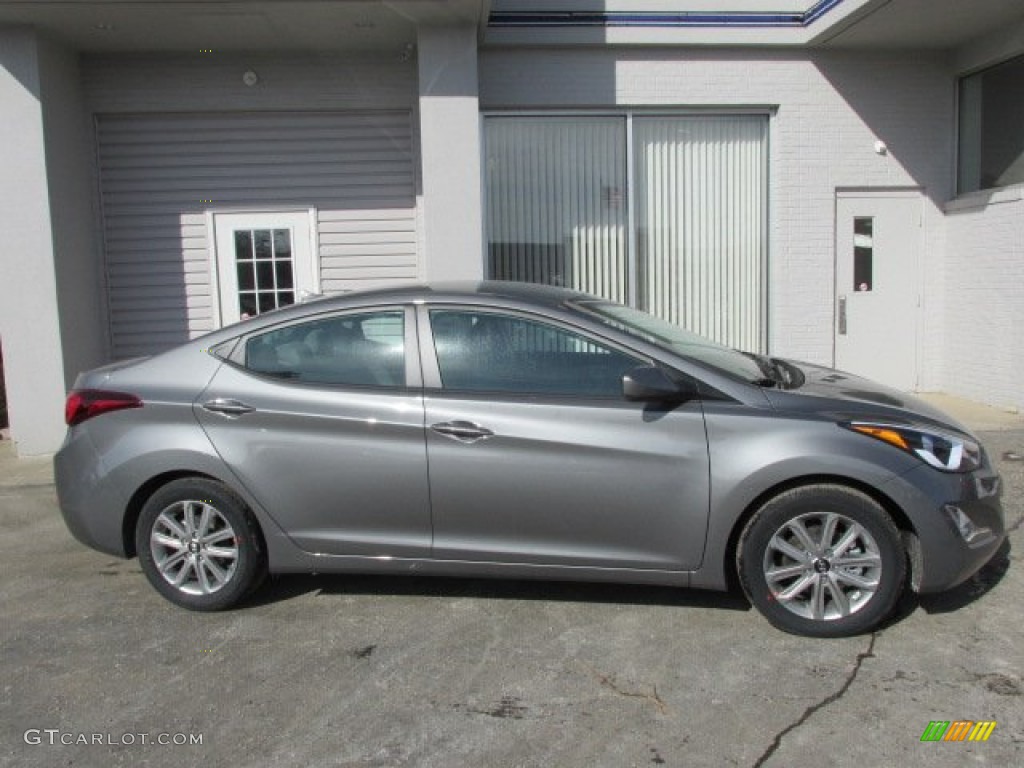 2014 Elantra SE Sedan - Gray / Gray photo #2
