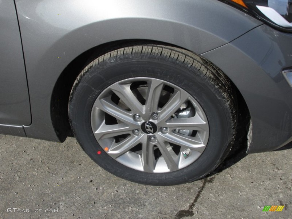 2014 Elantra SE Sedan - Gray / Gray photo #3