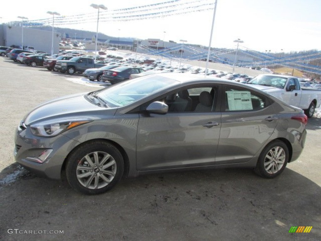 2014 Elantra SE Sedan - Gray / Gray photo #5
