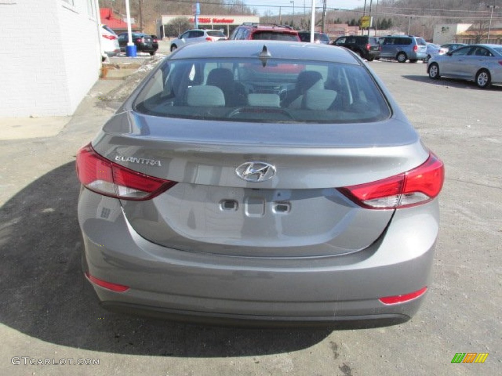 2014 Elantra SE Sedan - Gray / Gray photo #6