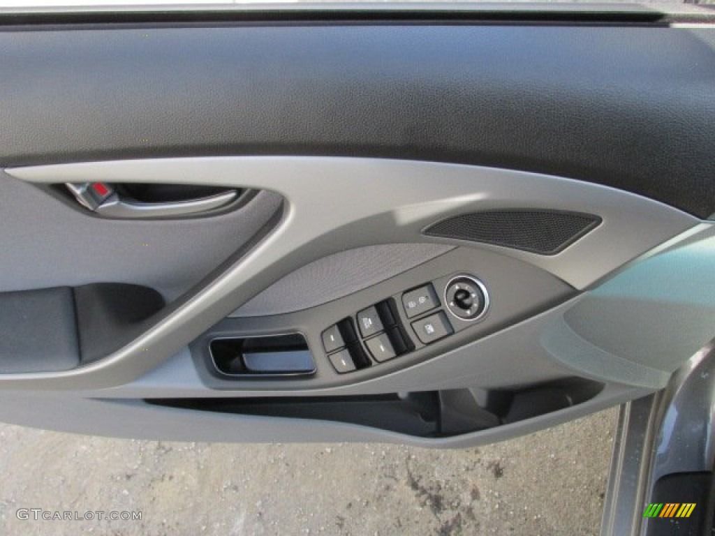 2014 Elantra SE Sedan - Gray / Gray photo #7