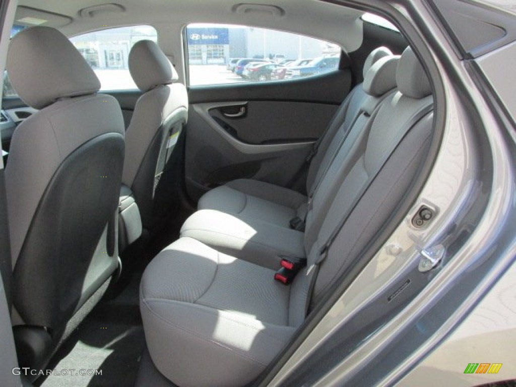 2014 Elantra SE Sedan - Gray / Gray photo #14