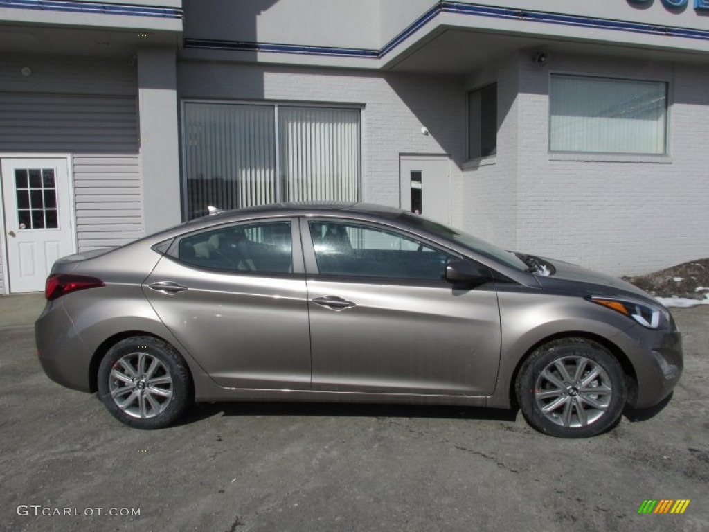 2014 Elantra SE Sedan - Bronze / Beige photo #2