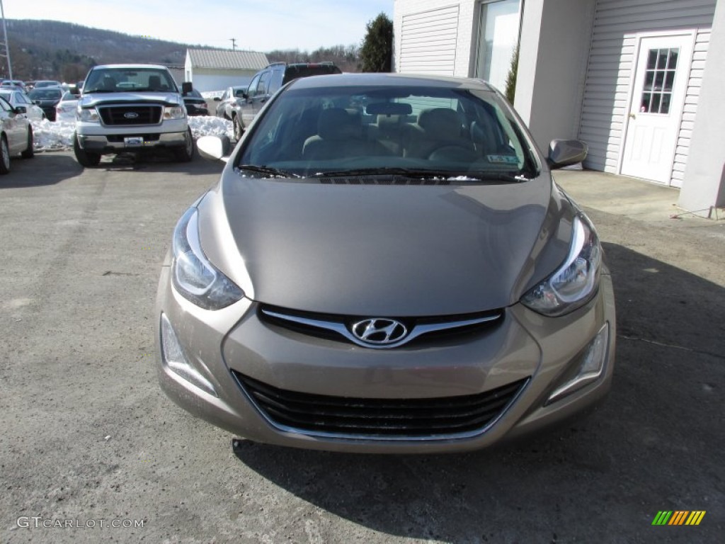 2014 Elantra SE Sedan - Bronze / Beige photo #3