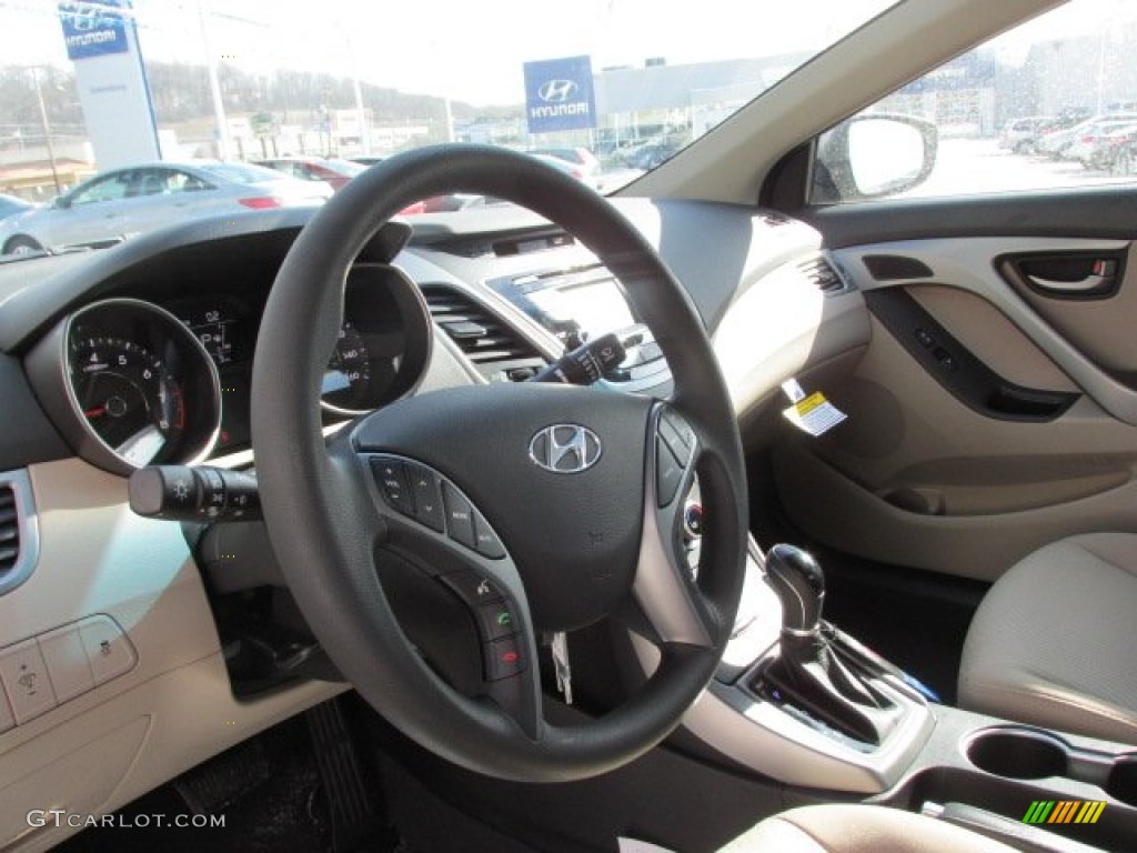 2014 Elantra SE Sedan - Bronze / Beige photo #8
