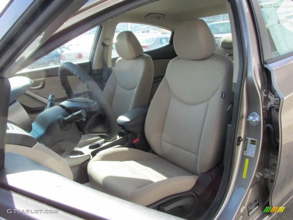 2014 Elantra SE Sedan - Bronze / Beige photo #9