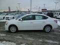 2014 Aspen White Nissan Sentra SV  photo #4