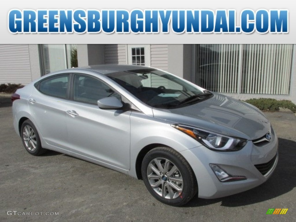 2014 Elantra SE Sedan - Silver / Gray photo #1