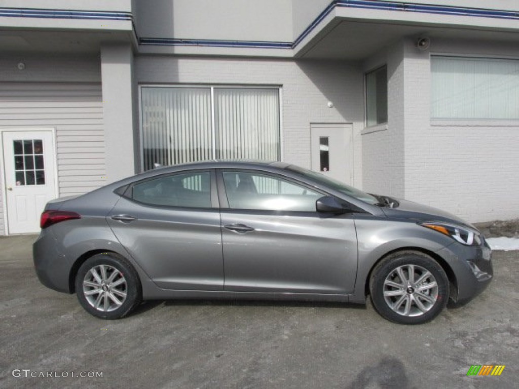2014 Elantra SE Sedan - Gray / Gray photo #2
