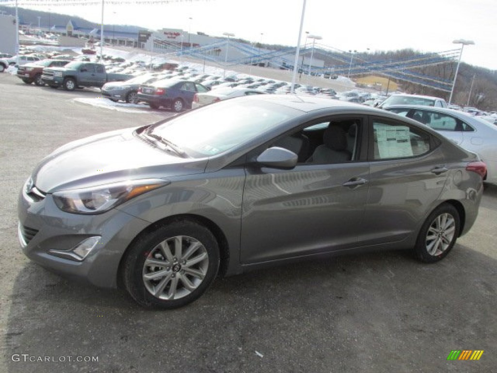 2014 Elantra SE Sedan - Gray / Gray photo #4