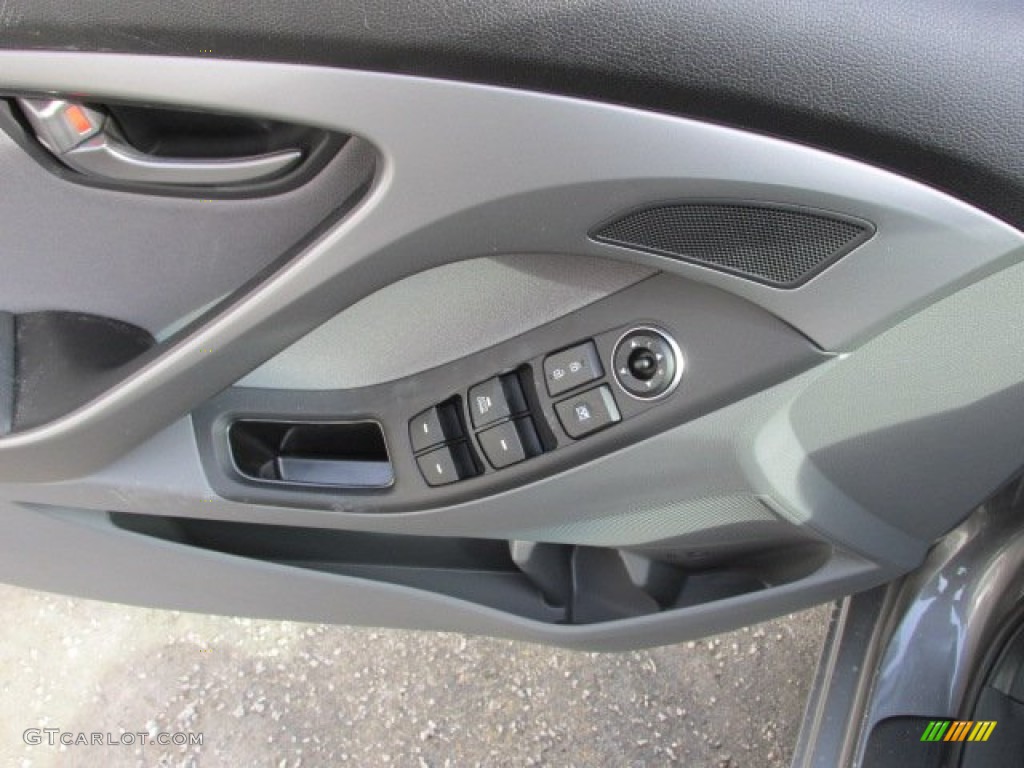 2014 Elantra SE Sedan - Gray / Gray photo #7