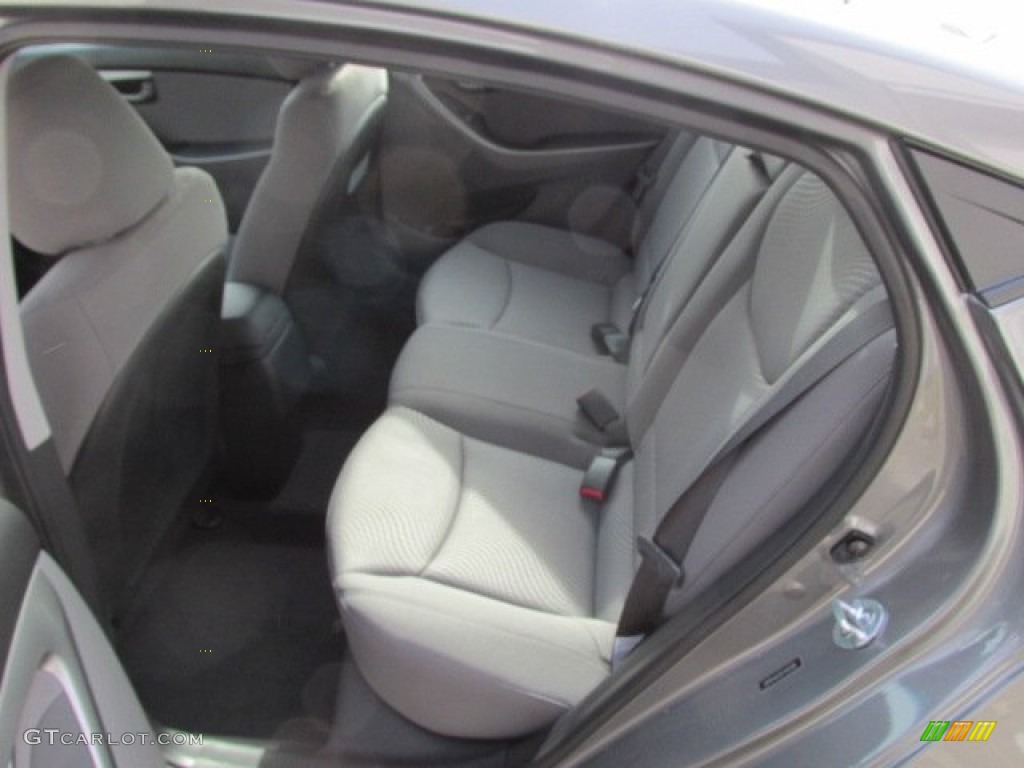 2014 Elantra SE Sedan - Gray / Gray photo #14