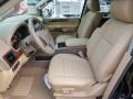 2014 Nissan Armada Almond Interior Front Seat Photo