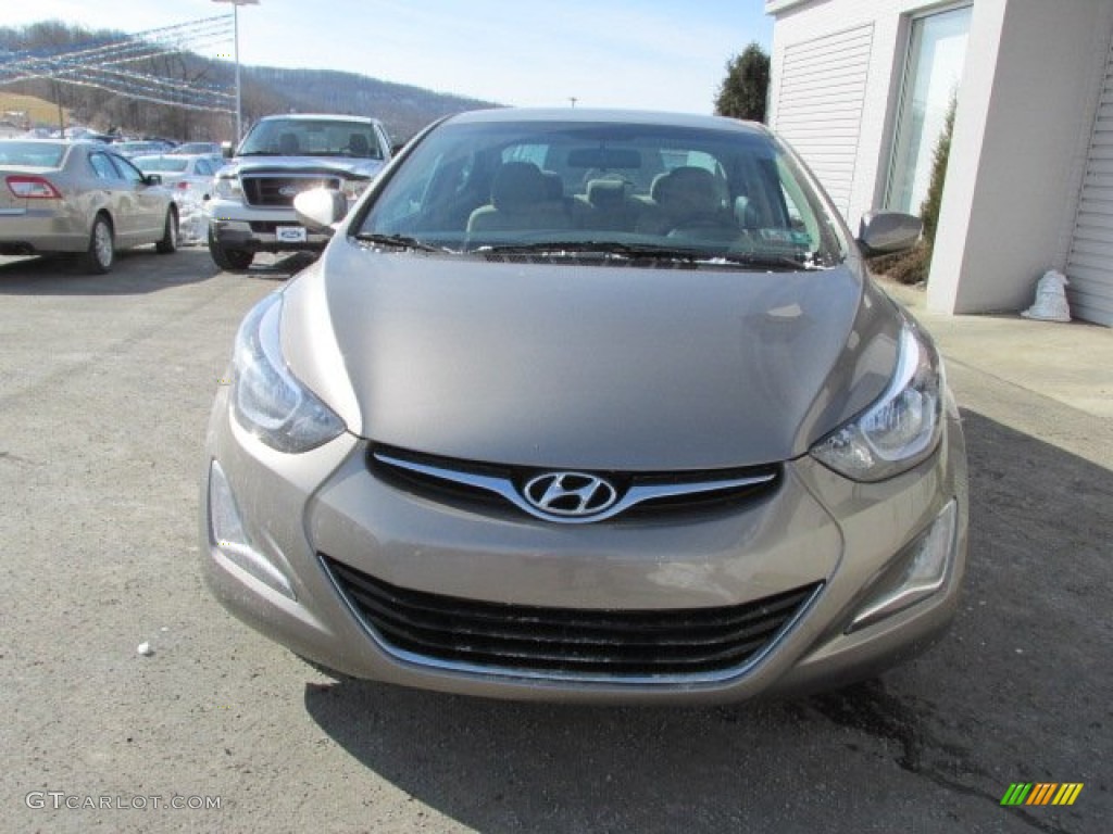 2014 Elantra SE Sedan - Bronze / Beige photo #3