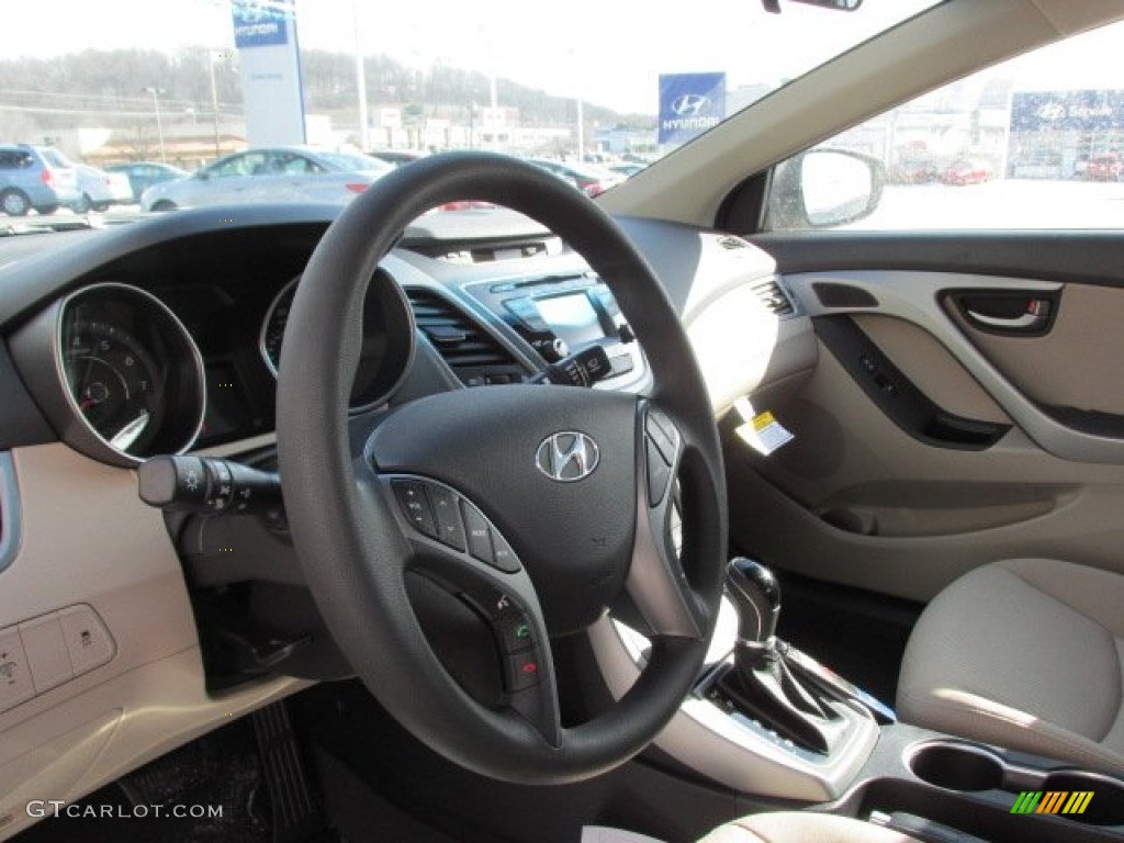 2014 Elantra SE Sedan - Bronze / Beige photo #8