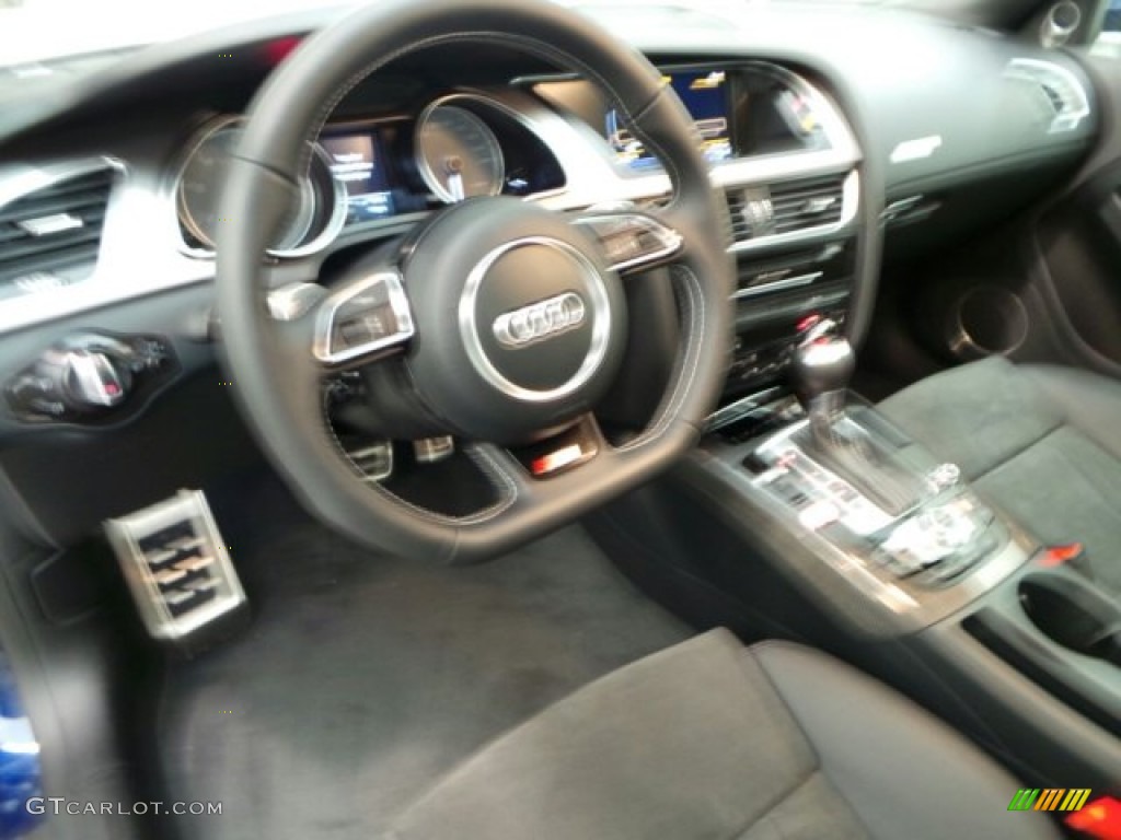 2014 S5 3.0T Premium Plus quattro Coupe - Estoril Blue Crystal / Black photo #14