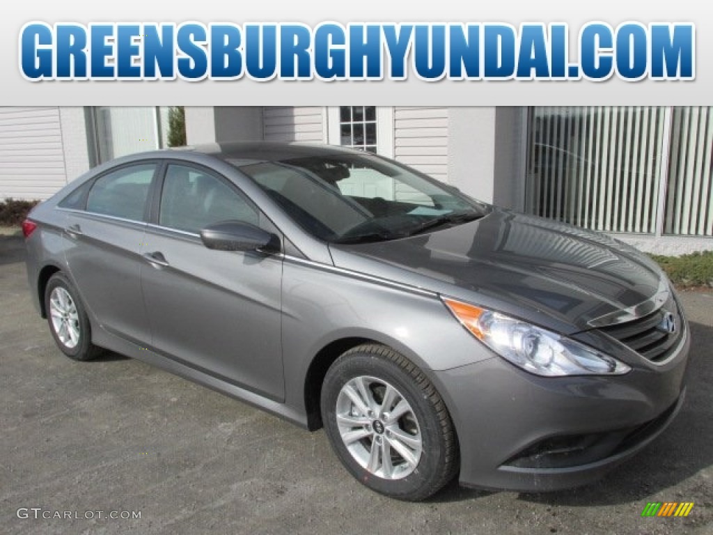 2014 Sonata GLS - Harbor Gray Metallic / Gray photo #1