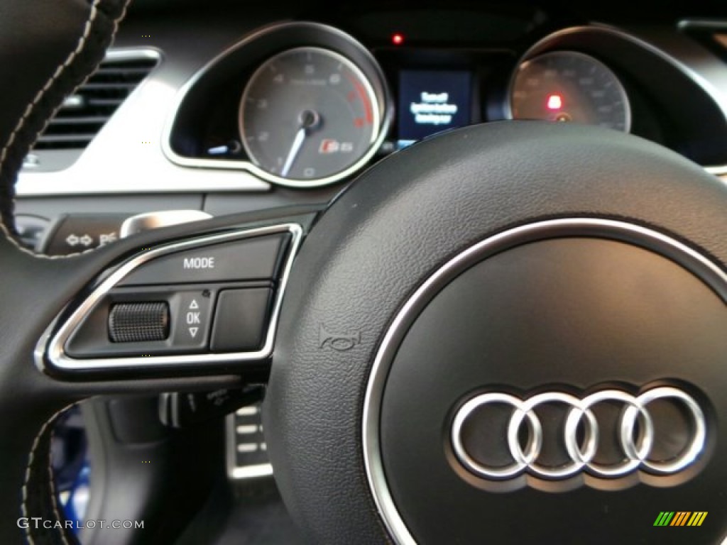 2014 S5 3.0T Premium Plus quattro Coupe - Estoril Blue Crystal / Black photo #32