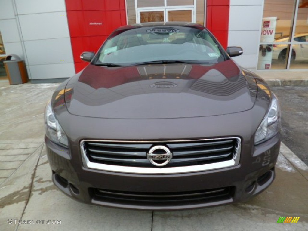 2014 Maxima 3.5 SV Sport - Java Metallic / Charcoal photo #2